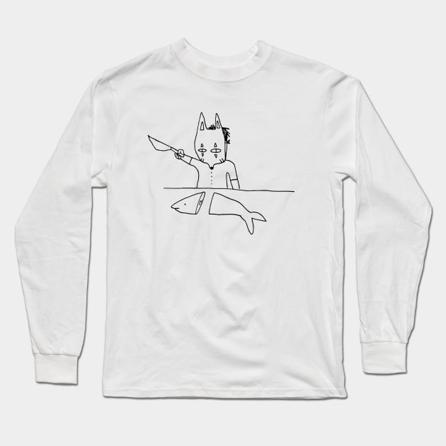 Chef (in black) Long Sleeve T-Shirt by zoez